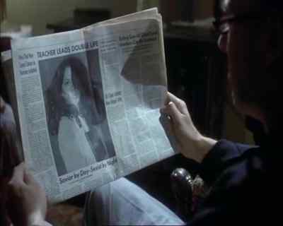 A telephone tip, from
a mysterious informer - Looking for Mr  Goodbar