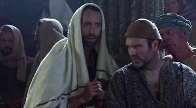 A thousand
- pardons, Rabbis. - Joseph and Mary