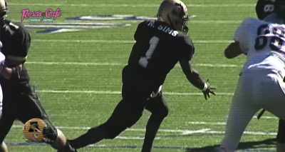 A three-yard run
for Herschel Sims - Under the Stadium Lights