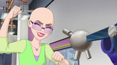 A tip off to Batgirl's security system - DC Super Hero Girls: Intergalactic Games