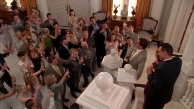 A toast... to Karl and Carina. - Chuck