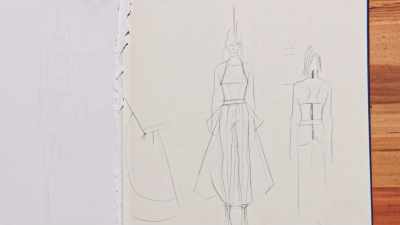 A top, a trouser and a skirt.
It's ambitious, yeah. - Next in Fashion