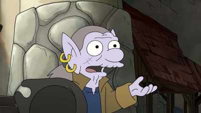 A tough guy who likes giving orders - Disenchantment