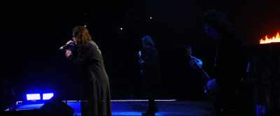 â™ª Satan's coming
'round the bend - Black Sabbath: The End of The End
