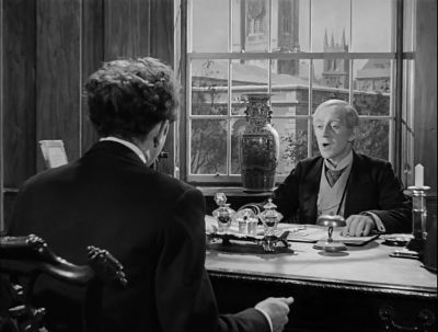 A tragic loss serves to put lesser matters in their proper perspective - Kind Hearts and Coronets