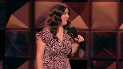 "a train announcer." - Backstage with Katherine Ryan