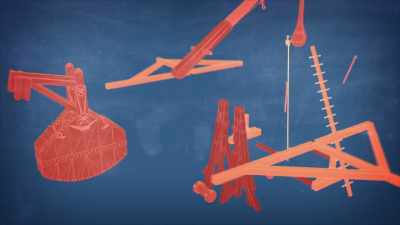A trebuchet - Ancient Engineering
