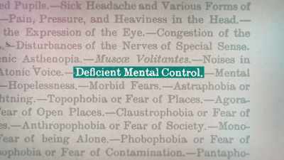 A typical symptom would be
an inability to turn off your thoughts. - Take Your Pills: Xanax