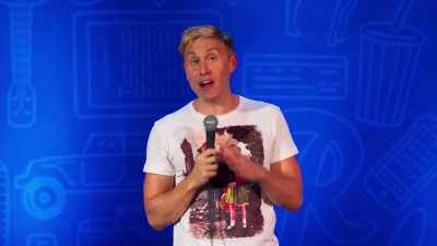 A very large, black - Russell Howard: Recalibrate