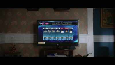 A weather report
for Arkham County, - Color Out of Space