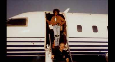 A week before the Super Bowl,
Whitney comes to town. - Whitney