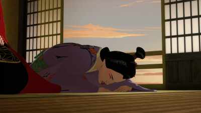A white man is planning
to attack Edo Castle - BLUE EYE SAMURAI