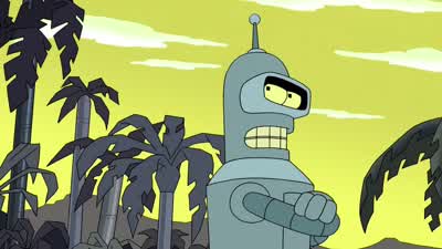 A whole forest grew overnight. - Futurama