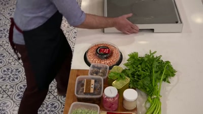 A whole ring of cooked shrimp. - Cook at all Costs