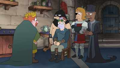 A wise and prudent idea, Your Majesty.
This man is a spy. - Disenchantment