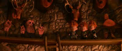 A witch turned mom into a bear. - Brave