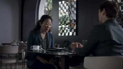 A woman able to... um... - Killing Eve
