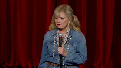 A woman is somebody whose
boobs hang down to her knees - Roseanne Barr: Cancel This!