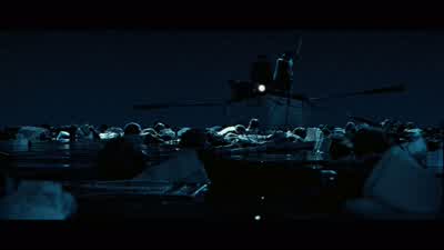 A woman's heart is a deep ocean of secrets. - Titanic