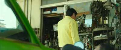 A worthless punk. He ran
off after busting my car. - A Taxi Driver