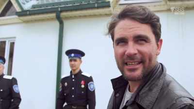 A young lad, Alexander, - From Russia to Iran: Crossing Wild Frontier