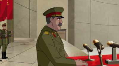 A young man I have come to look upon
as both a great Soviet hero and a son. - Superman: Red Son