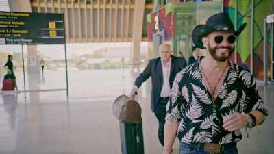 - Aah! August Crowe!
- That'’s right. - Almost Paradise