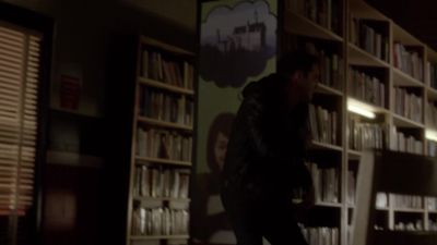 Aah! Get out of here! - The Vampire Diaries