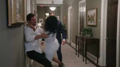 AAH!
[GRUNTS] - Tyler Perry's The Oval