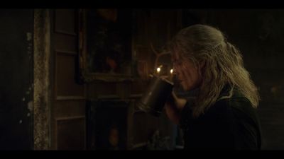 -Aah.
-Let's play a drinking game. - The Witcher