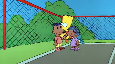 -Aah! -Put 'em up. - The Simpsons