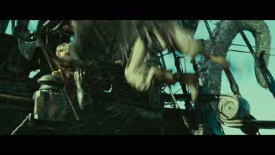 Here! Come on! Come and get me. I'm over here! Come on! - Pirates of the Caribbean: Dead Man's Chest