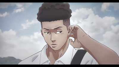 Aah! That stupid weird shot again! - The First Slam Dunk