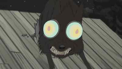 Aah! Uh, Greg, give him
the rest of your candy! - Over the Garden Wall