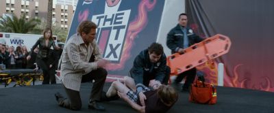 Aah Your face got me right in the knee - The Incredible Burt Wonderstone