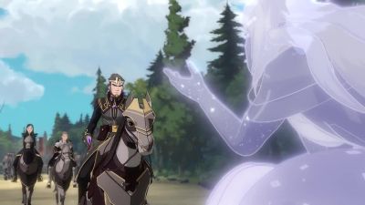 [Aaravos] Please, continue.
I eagerly await the great confrontation. - The Dragon Prince