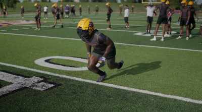 Aaron Anderson is probably
the most gifted athlete - Algiers, America