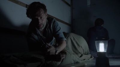 (AARON BREATHING HEAVILY) - The Walking Dead