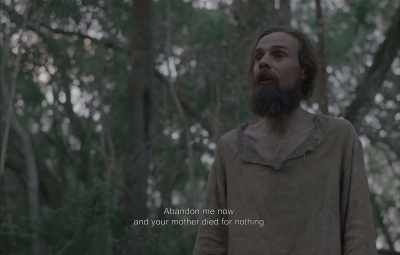 Abandon me now,
and your mother died for nothing. - Gaia