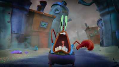 Abandon ship! - Saving Bikini Bottom: The Sandy Cheeks Movie