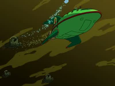 Abandon ship! - Futurama