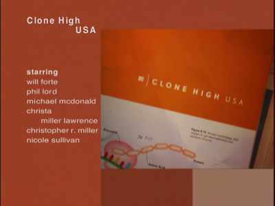 (Abandoned Pools singing)
* Way, way back in the 1980s - Clone High