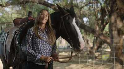 [abby] my guess is you are, - A Cowboy Christmas Romance