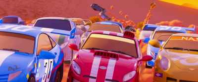 ABBY JACKS: And here comes
Argentina's Team Kale - Rally Road Racers