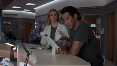 Abby's tox screen
is clean. - The Good Doctor