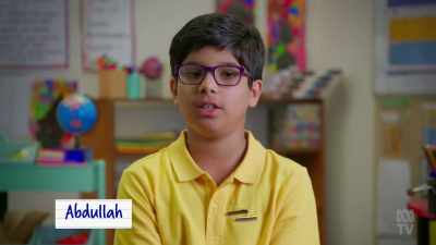 ABDULLAH: Because Australia
is such a great country, - The School That Tried to End Racism