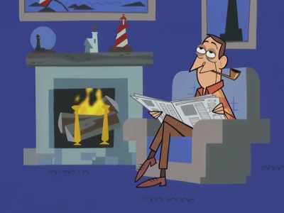 (Abe)
Foster dad, - Clone High