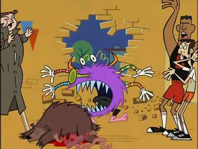 Abe, people are acting weird.
Oh, do you think they know? - Clone High