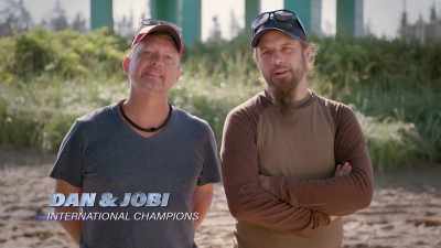 Abe and sue
are great carvers. - Race Against The Tide