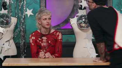 - Abhora has a tendency
to deflect with comedy - The Boulet Brothers' Dragula: Titans